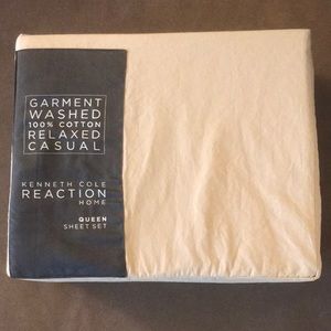 Kenneth Cole Taupe, Queen Bed Sheets